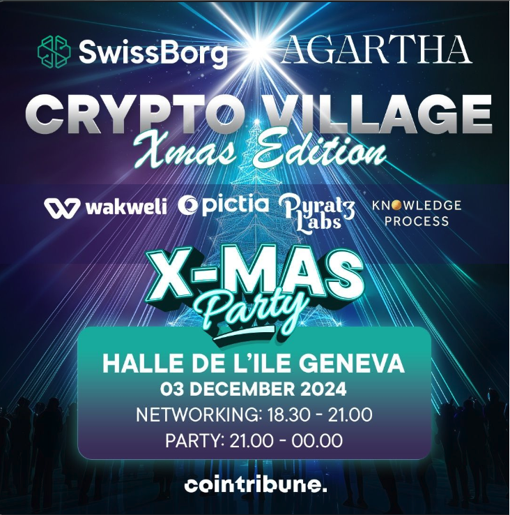 🎄Crypto Village X-Mas Edition : Une soirée avec nos partenaires !🎄
